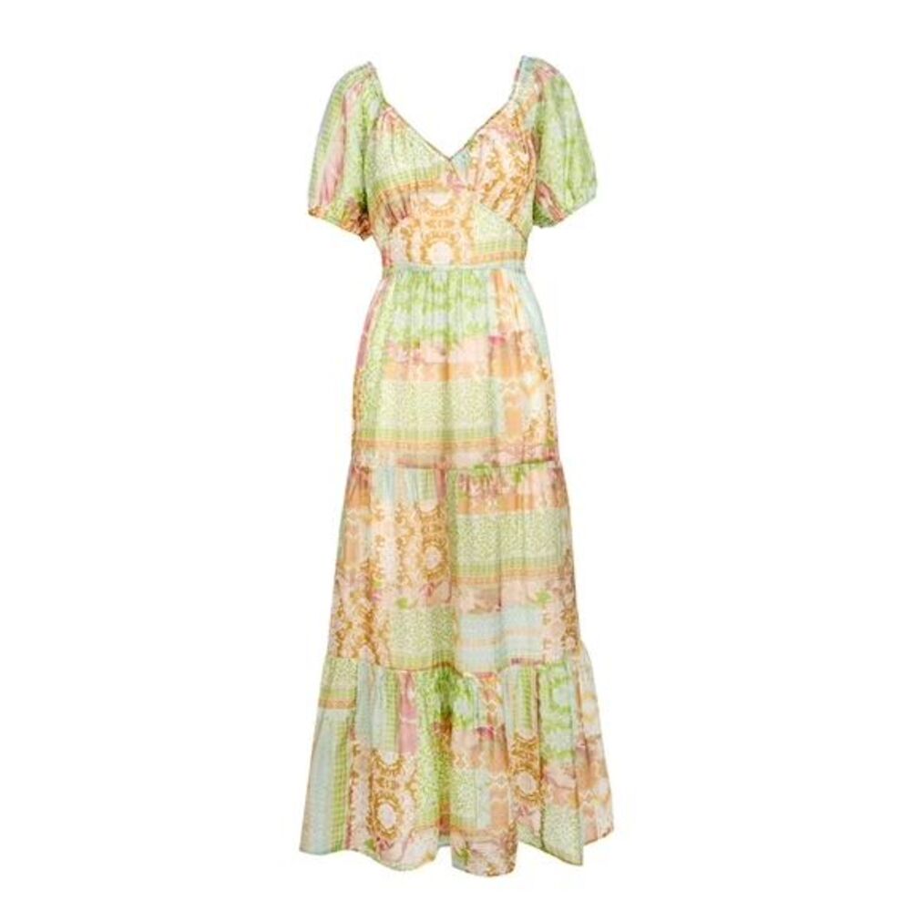 Jessica Simpson Women's Emmory Tiered Maxi Dress, Sizes XS - Picture 2 of 16
